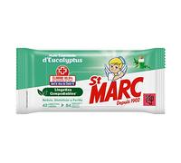 ST MARC Lingettes Biodégradables Nettoyantes et Désinfectantes aux Huiles Essentielles d'Eucalyptus x42