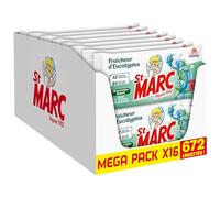St Marc Lingettes Désinfectantes et Compostables à l'Huile Essentielle d'Eucalyptus - Lot de 16-672 Lingettes Nettoyantes
