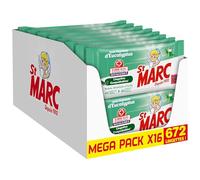 St Marc Lingettes Désinfectantes et Compostables à l'Huile Essentielle d'Eucalyptus - Lot de 16-672 Lingettes Nettoyantes