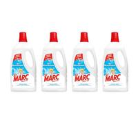 St Marc Liquide multi-usages Bicarbonate - Nouvelle formule concentrée - Lot de 4 x 1L