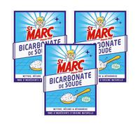 ST MARC Lot de 3 Bicarbonates de Soude Pot de 680 g