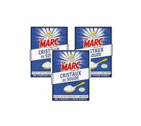 ST MARC Lot de 3 Cristaux de Soude Nettoyant Multi-Usage 100% d'Origine Naturelle 680 g