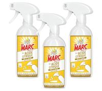 St Marc Pistolets prêts à l'emploi – Acide citrique – Lot de 3 – 500 ml