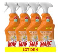 ST MARC Lot de 4 Pistolets Dégraissant Soleil de Corse 750ml