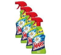 ST MARC Lot de 4 Pistolets Spray 500ml Nettoyant multi-usages 4 en 1 Parfum Menthe