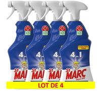 ST MARC Lot de 4 Pistolets Spray 500ml Nettoyant multi-usages 4 en 1 Parfum Menthe