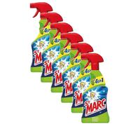 ST MARC Lot de 6 Pistolets Spray 500ml Nettoyant multi-usages 4 en 1 Parfum Menthe