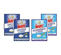 ST MARC Poudres Cristaux de Soude 2x680g + Poudres Bicarbonate de Soude 2x680g