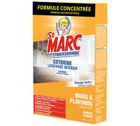 St Marc Professionnel Poudre lessivage Oxydrine intensif 1 kg - Nettoyant murs et plafonds avant peinture - Formule concentrée