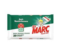 St Marc Serpillères jetables imprégnées antibactériennes – Paquet de 20