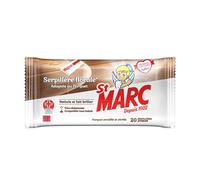 St Marc Serpillères jetables Imprégnées Spécial Parquet - 20 Serpillères