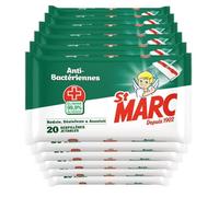 St Marc Serpillières Jetables Désinfectantes et Antibactériennes, 20 Serpillières Jetables, Lot de 11