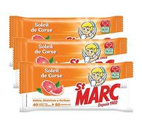 St Marc St.Marc - Lingettes Antibactriennes - Soleil de Corse x 80 - lot de 3 by