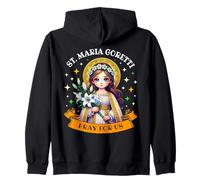 St Maria Goretti Lily Saints Catholique pour Enfants Filles Sweat à Capuche