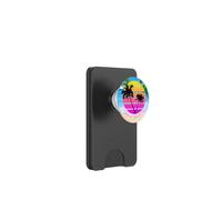 St Martin Beach Palmiers Saint Martin Caraïbes PopSockets PopWallet pour MagSafe