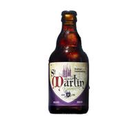 ST MARTIN-Bière d'abbaye brune bio St Martin - 33 cl