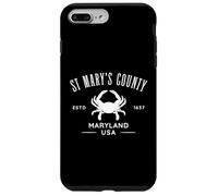 St Mary's County Maryland USA Crabe Design Coque pour iPhone 7 Plus/8 Plus