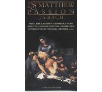 St Matthew's Passion [VHS]