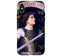 St. Michael The Archangel Defend Us in Battle Catholic Coque pour iPhone X/XS
