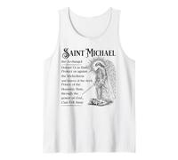 St Michel Archange Defend Us in Battle Catholic Prayer Débardeur