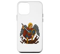 St Michel Archange Pixel Art - Joueur orthodoxe Coque pour iPhone 12 Mini
