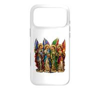 St Michel avec Gabriel Raphael Uriel 4 Archanges Icône Art Coque pour iPhone 17 Pro Max