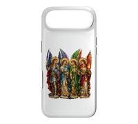 St Michel avec Gabriel Raphael Uriel 4 Archanges Icône Art Coque pour iPhone Air