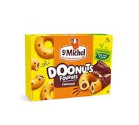 St Michel Doonuts Fourrés Chocolat 180g (lot de 10)