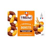St Michel Doonuts Marbrés au bon Chocolat x6 en sachet individuel 180g