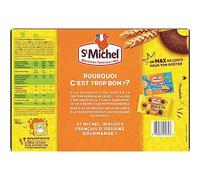 ST MICHEL - Doonuts Marbrés Chocolat Intense, Gâteaux Moelleux Pâtisserie Française, 180g - Lot De 4