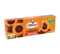 ST MICHEL - Galette au chocolat Savoureuse et Gourmande, 121g - Lot de 4