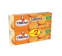 ST MICHEL - Galettes au Bon Beurre - Œufs Frais, Beurre Français - Lot de 2 Paquets - 130g x 2