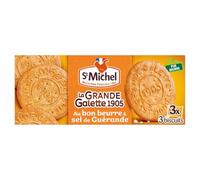 ST MICHEL - Galettes Authentiques Croquantes, Saveur Traditionnelle, Lot Pratique 3x150g - Le Lot De 4