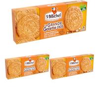 St Michel La grande galette 1905 au Sel de guérande et Beurre Frais, Les 3 sachets de 3, 150g (Lot de 3)
