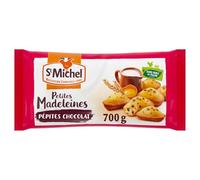 ST MICHEL - Madeleine Coquilles, Pépites Chocolat Aux Oeufs De Poules, 700g - Lot De 3