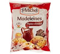 St Michel - Madeleines aux Pépites de Chocolat - Sachet de 400 g