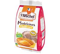 St Michel Madeleines Moelleuses Natures x10 en sachet individuel 250g