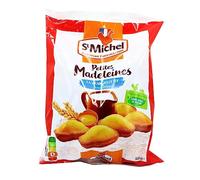 ST MICHEL - Madeleines Petites Nature, Moelleuses et Gourmandes, Sachet 500g - Lot De 4