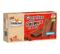 St Michel Mini Brownie Chocolat 240g (lot de 3)