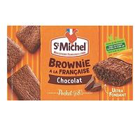 ST MICHEL - Mini Brownie Chocolat, Gourmand, Qualité Supérieure, 240g - Lot De 4