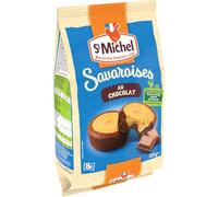 ST MICHEL - Savaroises Au Chocolat, Moelleuses Et Fondantes, Boîte 220g - Lot De 4