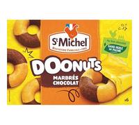 ST MICHEL - St Michel Doonuts Marbres Au Chocolat 180G - Lot De 4