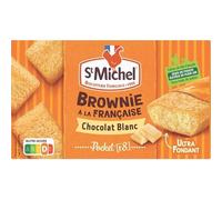 ST MICHEL - St Michel Mini Brownie Chocolat Blanc 240G - Lot De 4