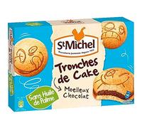 St Michel Tronches de Cake Moelleux Chocolat 175g (lot de 3)