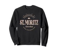 St. Moritz Suisse | St Moritz Suisse Suisse Moderne Sweatshirt