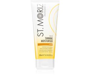 St. Moriz Daily Tanning Moisturiser crème auto-bronzante hydratante transparent type Light 200 ml