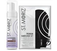 St. Moriz Mousse Professionnelle + Ensemble Applicateur Premium (Foncé)