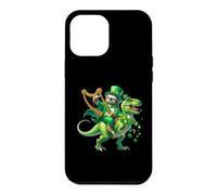 St Paddys Day Paresseux chevauchant Un Dinosaure T-Rex Coque pour iPhone 12 Pro Max