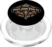 St Pape John Paul II Confirmation catholique Polonaise Saint PopSockets PopGrip pour MagSafe