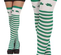 St Patrick Bas Trèfle Vert Blanc Bonheur Festival Célébration Fête Mode Vêtements Accessoires Designs de fête Vêtements Motif Saisonnier